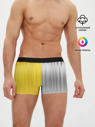 Мужские трусы боксеры / Gold and Silver