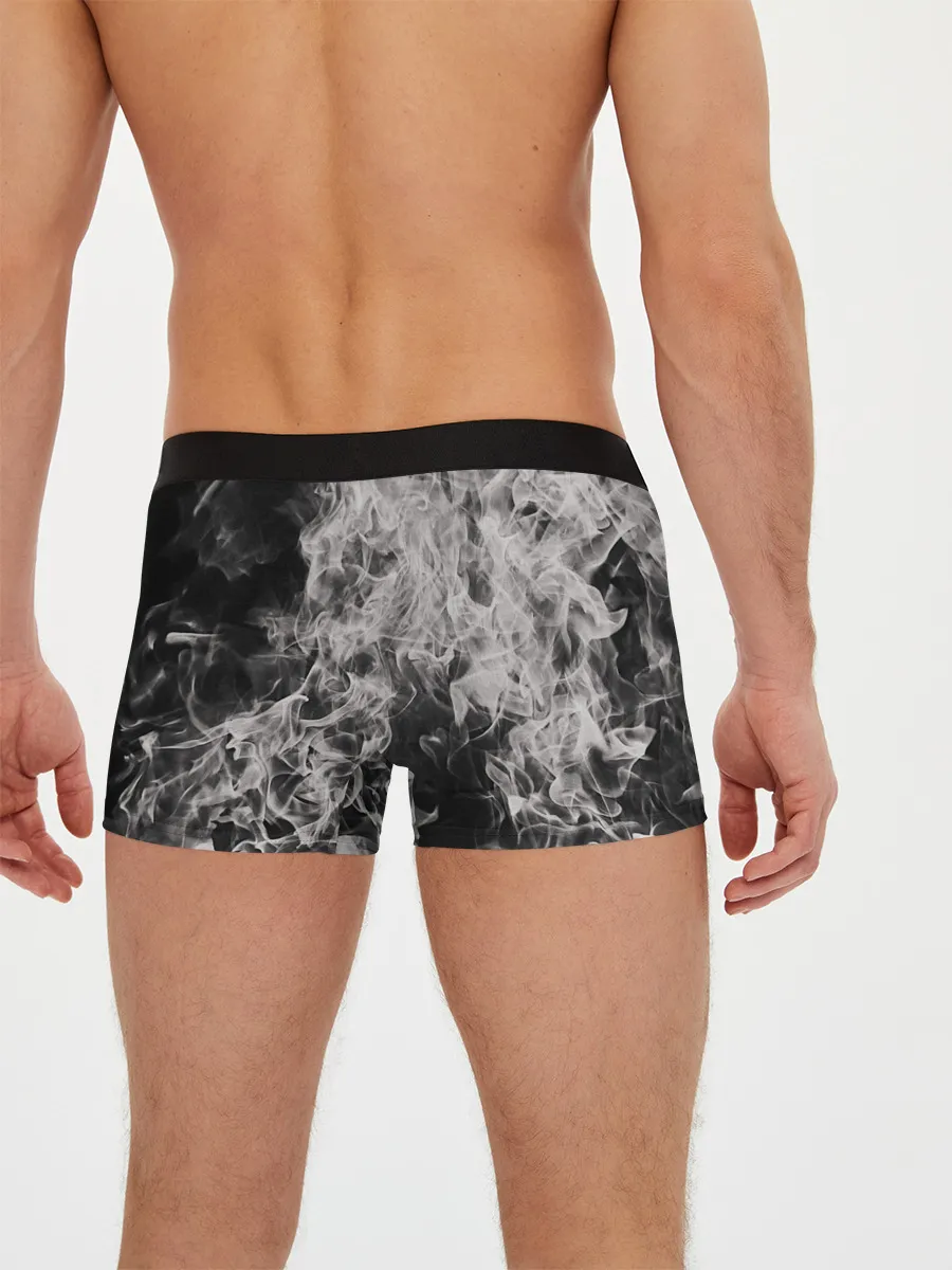 Мужские трусы боксеры / Fire and Smoke