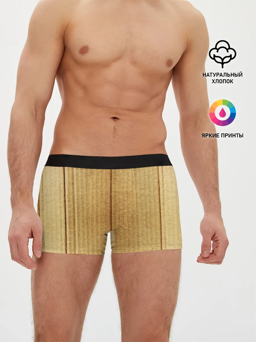 Мужские трусы боксеры / Картон