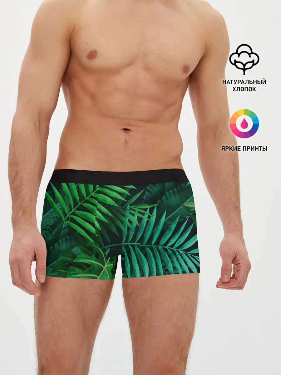 Мужские трусы боксеры / Сочные тропики