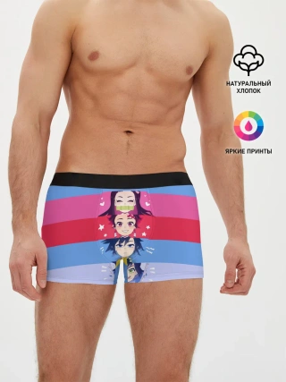 Мужские трусы боксеры / ПЕРСОНАЖИ Kimetsu no Yaiba