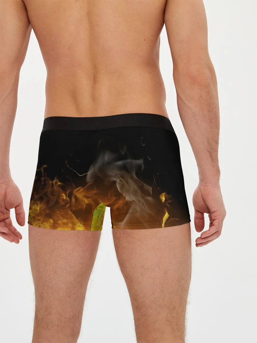 Мужские трусы боксеры / Танджиро Камадо в огне
