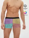 Мужские трусы боксеры / Burlap Patchwork