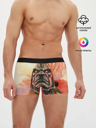 Мужские трусы боксеры / Darkseid | Дарксайд смотрит с высока