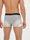 Мужские трусы боксеры / Luxury white & Gold