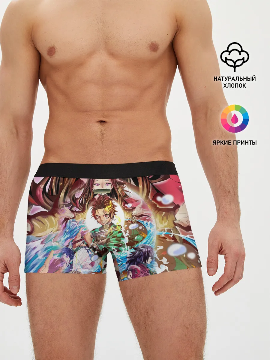Мужские трусы боксеры / ТАНДЖИРО НЕЗУКО ЗЕНИЦУ / KNY