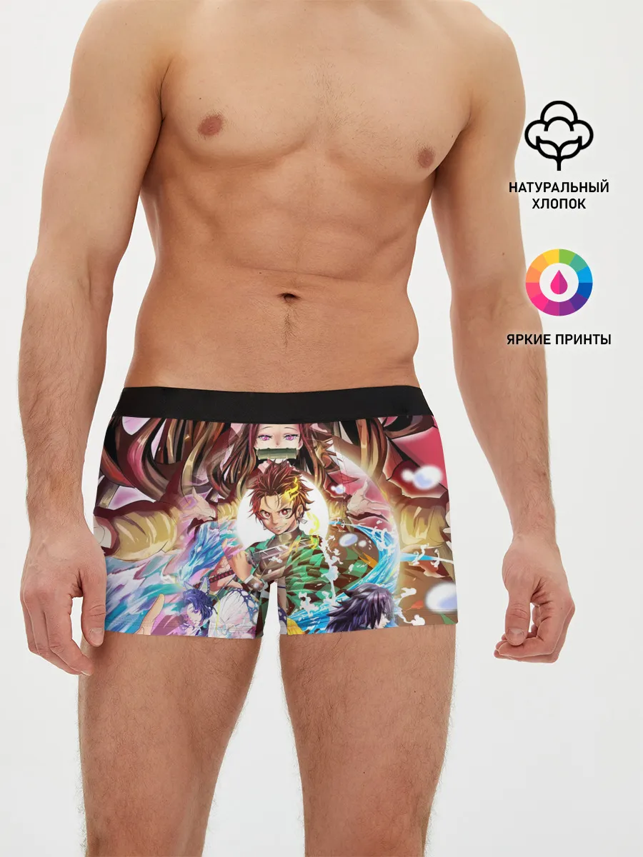 Мужские трусы боксеры / ТАНДЖИРО НЕЗУКО ЗЕНИЦУ / KNY