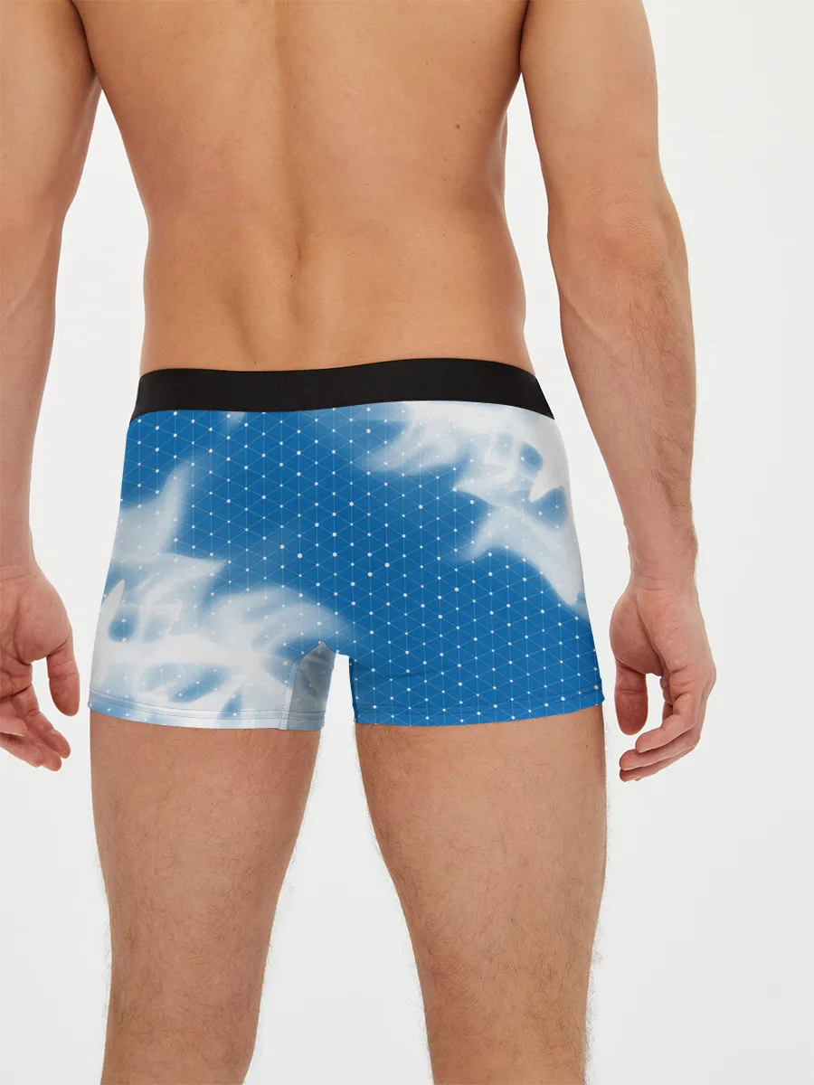 Мужские трусы боксеры / БМВ - Пламя