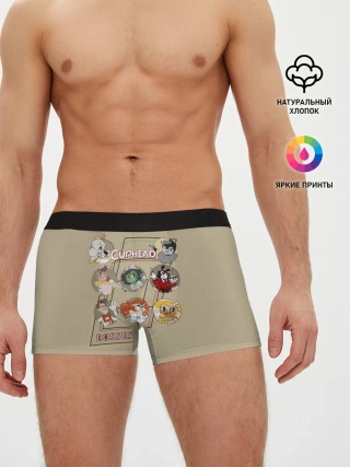 Мужские трусы боксеры / Боссы caphead