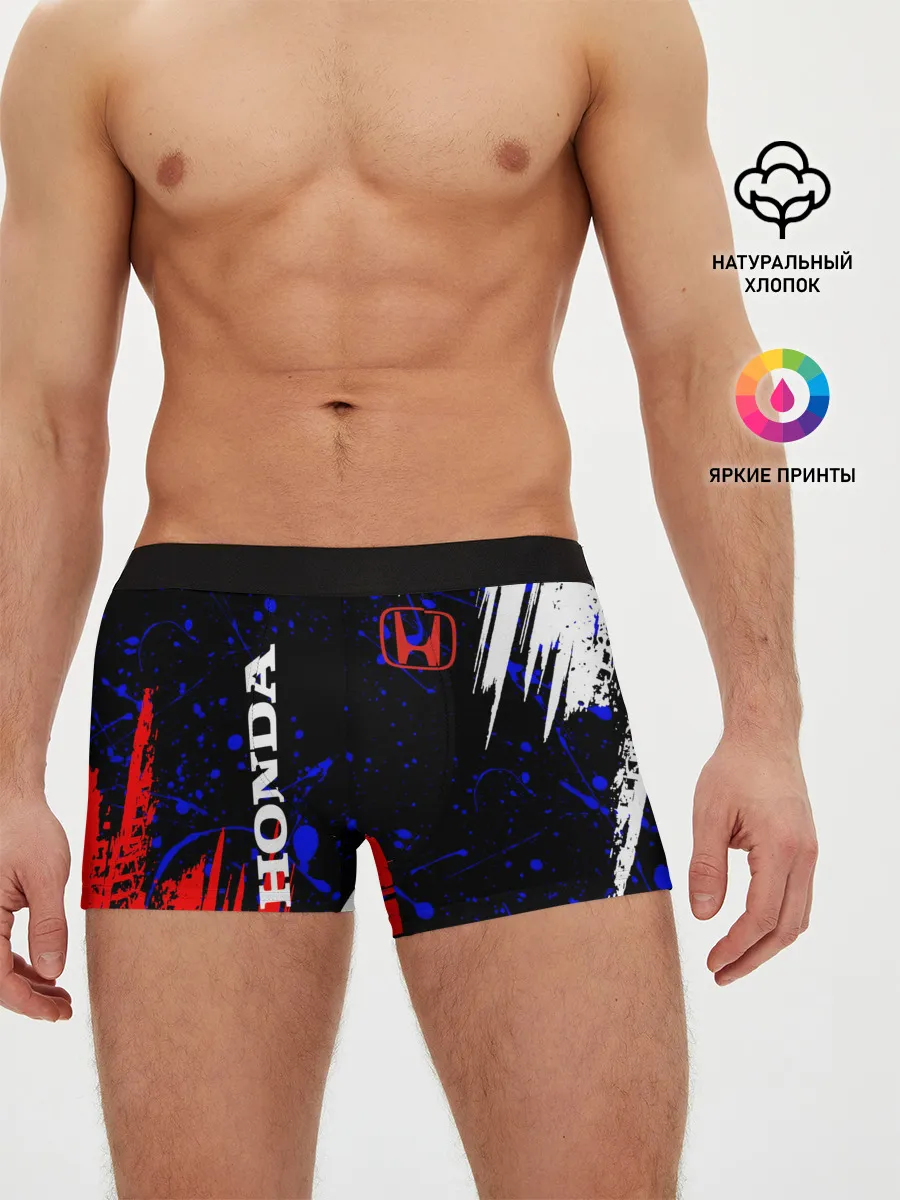 Мужские трусы боксеры / HONDA.