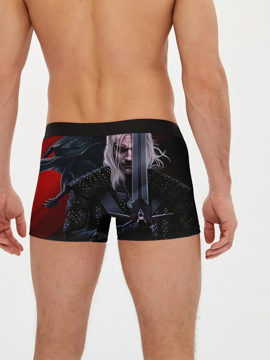 Мужские трусы боксеры / Ведьмак Геральт