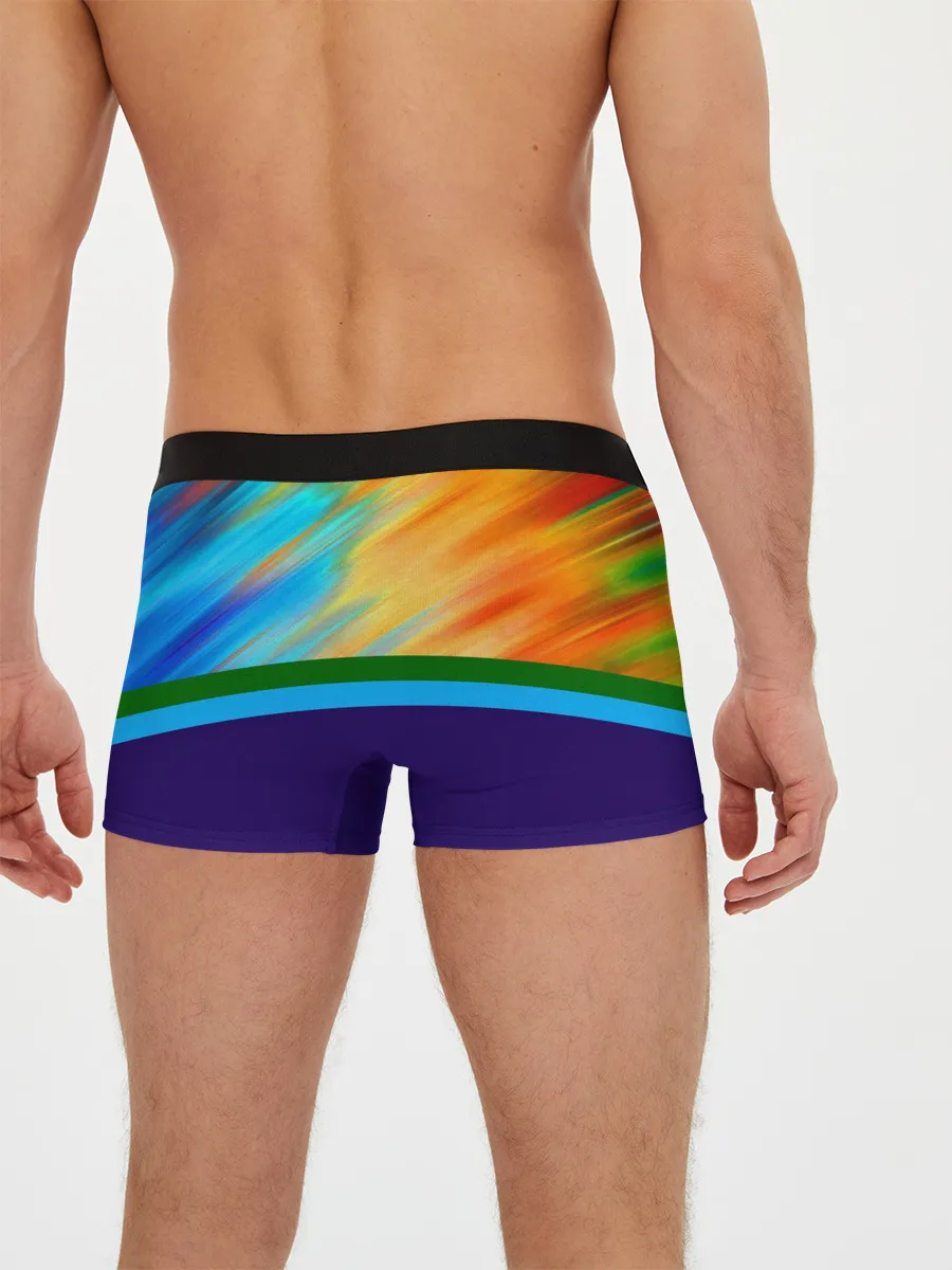 Мужские трусы боксеры / Размытие