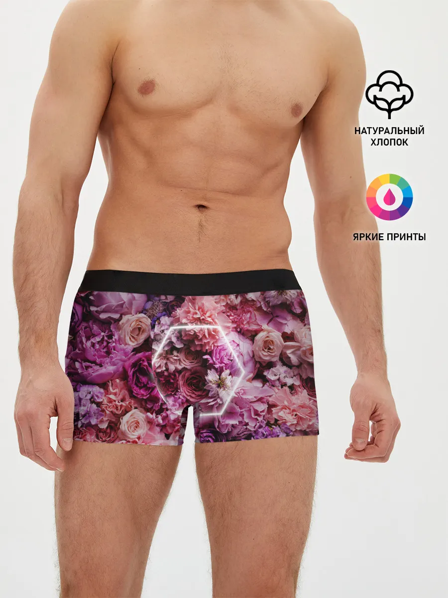 Мужские трусы боксеры / ROSE | РОЗЫ