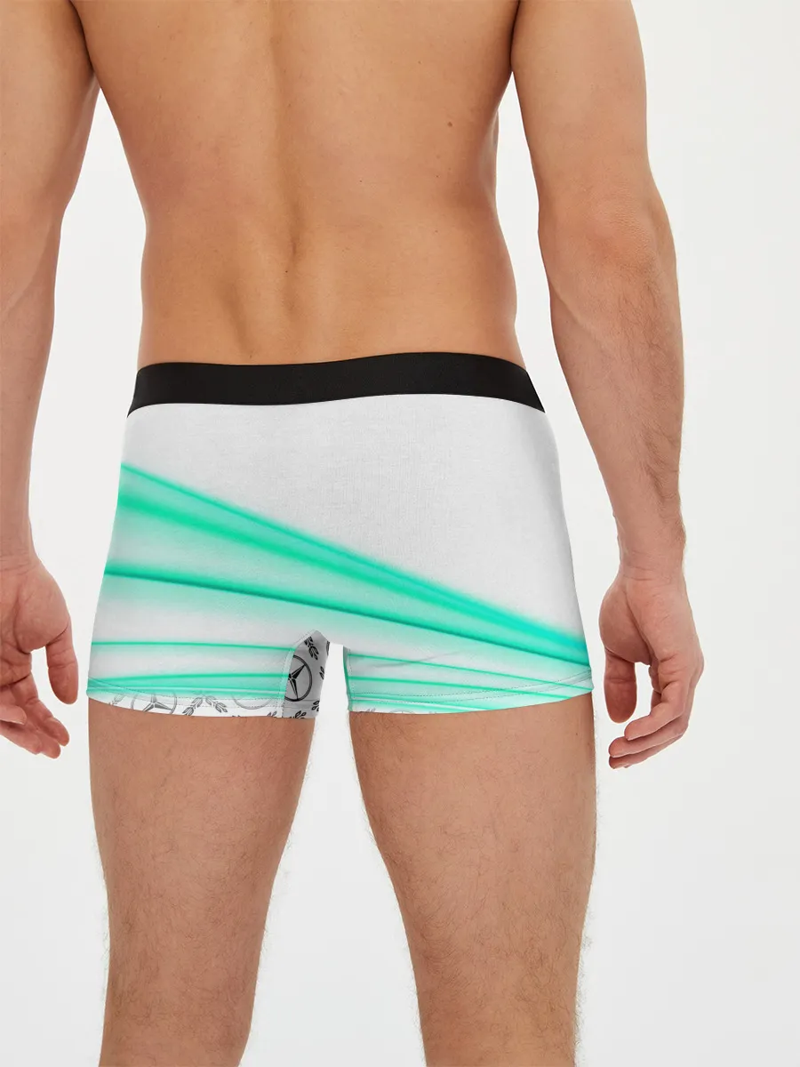 Мужские трусы боксеры / МЕРСЕДЕС АКВА / AQUA