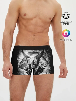 Мужские трусы боксеры / Трицератопс | Динозавр