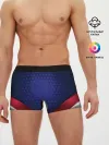 Мужские трусы боксеры / Blue abstract