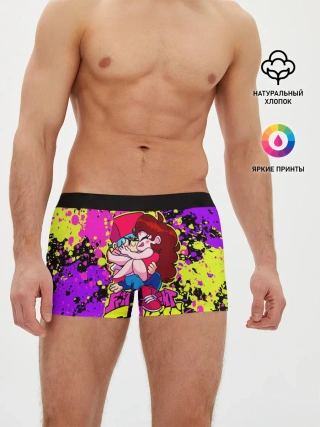 Мужские трусы боксеры / Парень и Девушка Friday Night