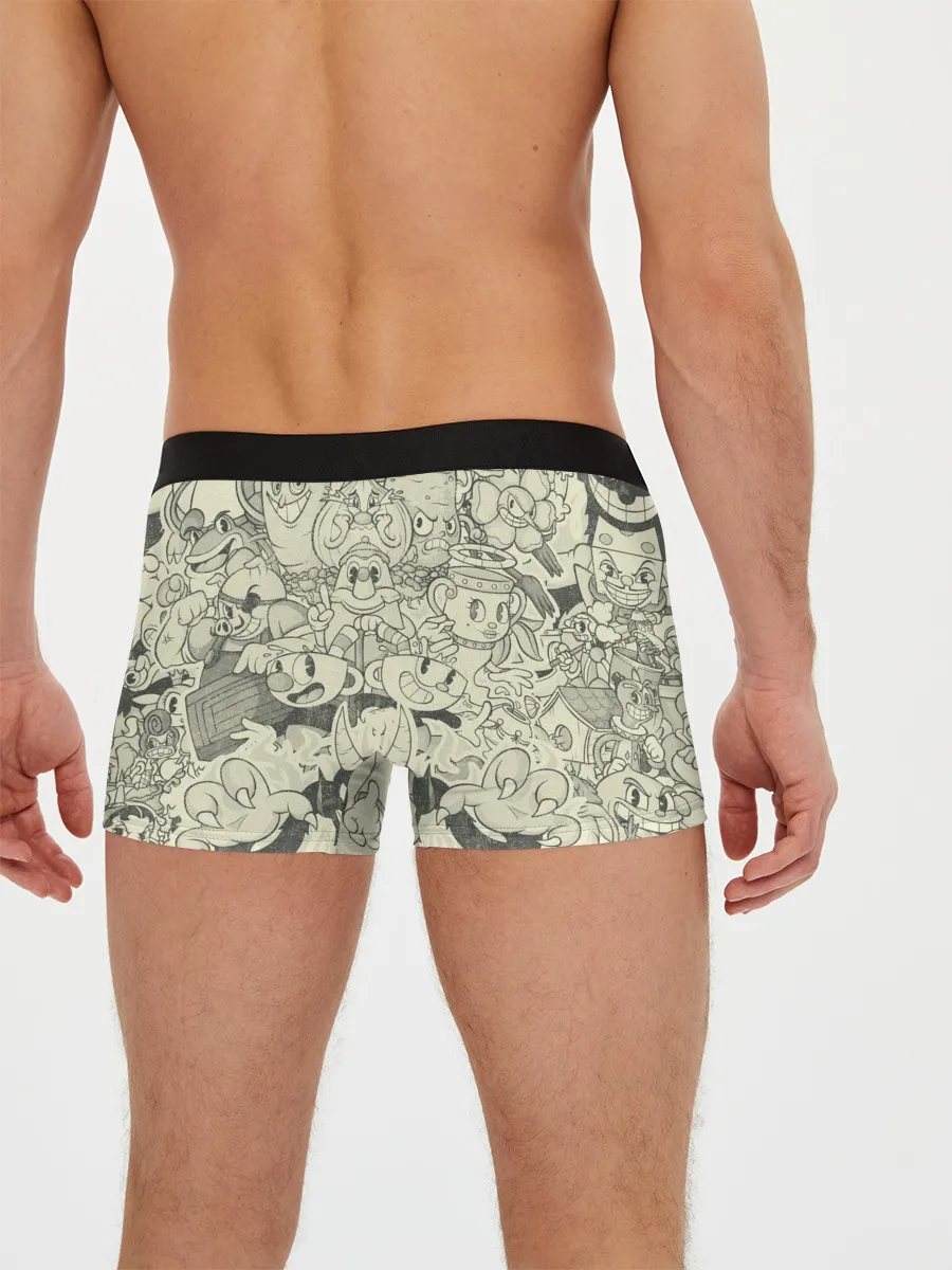 Мужские трусы боксеры / Cuphead and Devil