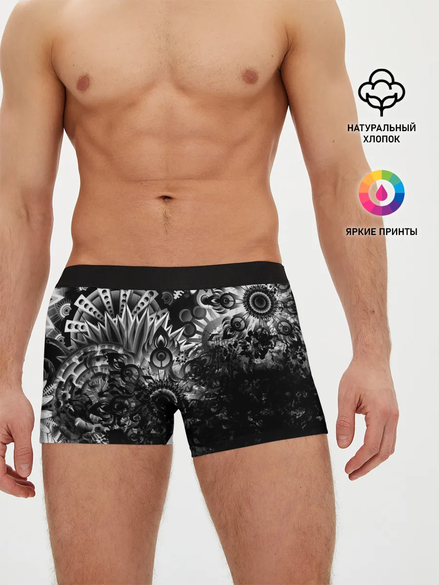 Мужские трусы боксеры / Floral Pattern