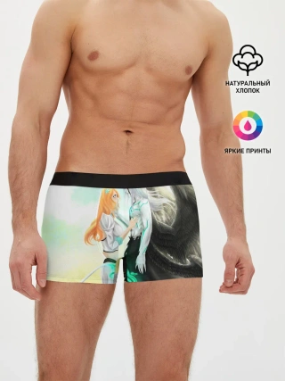 Мужские трусы боксеры / Bleach Grimmjow and Orihime