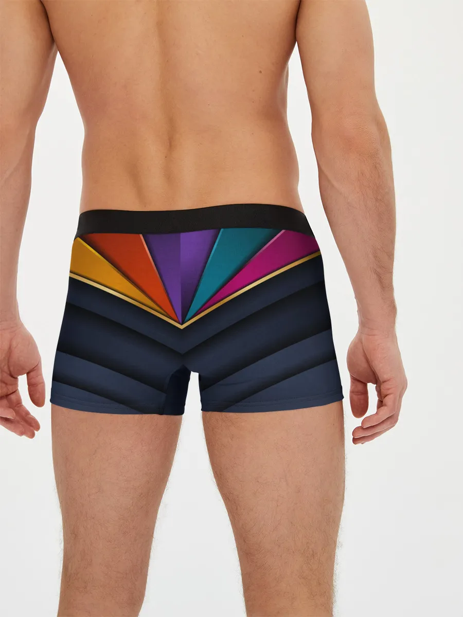 Мужские трусы боксеры / 3D luxury