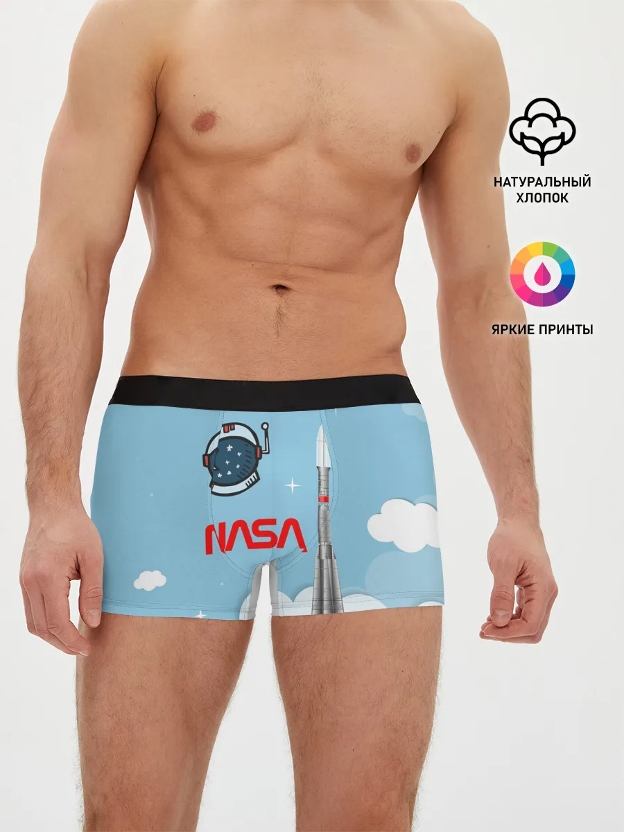 Мужские трусы боксеры / Mission NASA