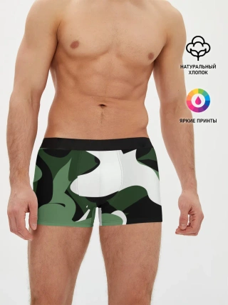 Мужские трусы боксеры / Камуфляж