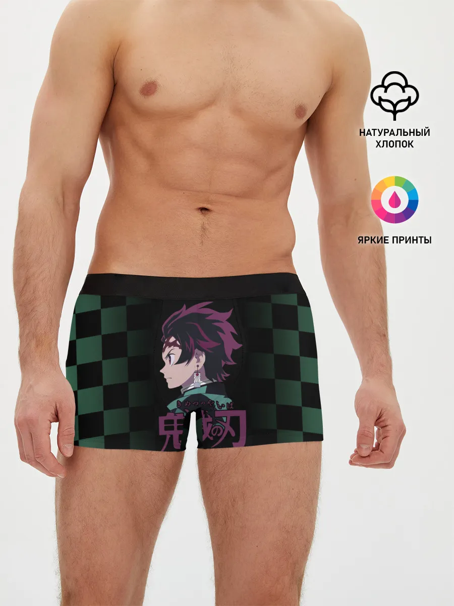 Мужские трусы боксеры / Танджиро Камадо Kimetsu no Yaiba