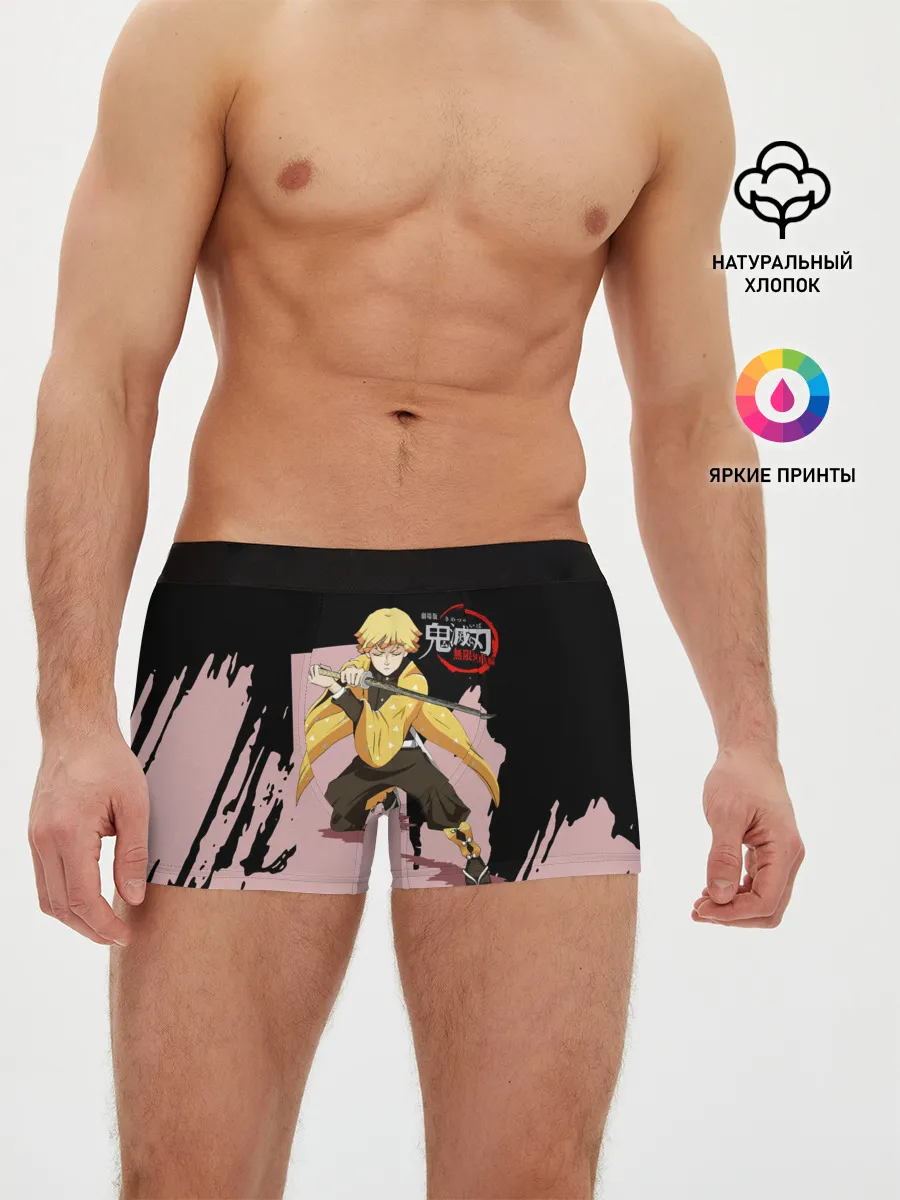 Мужские трусы боксеры / Зеницу Агацума Kimetsu no Yaiba