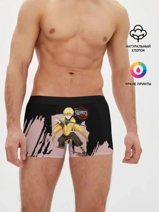 Мужские трусы боксеры / Зеницу Агацума Kimetsu no Yaiba