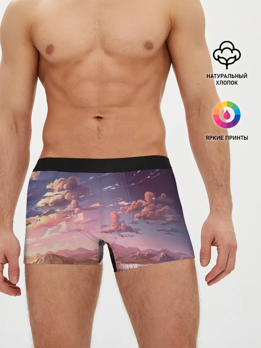 Мужские трусы боксеры / Долина