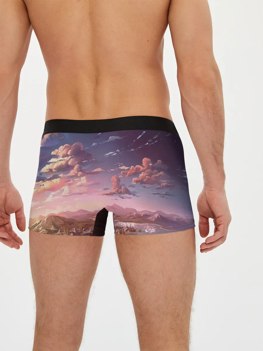 Мужские трусы боксеры / Долина