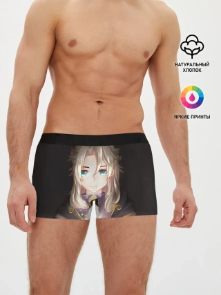 Мужские трусы боксеры / Blue Eyes Albedo.