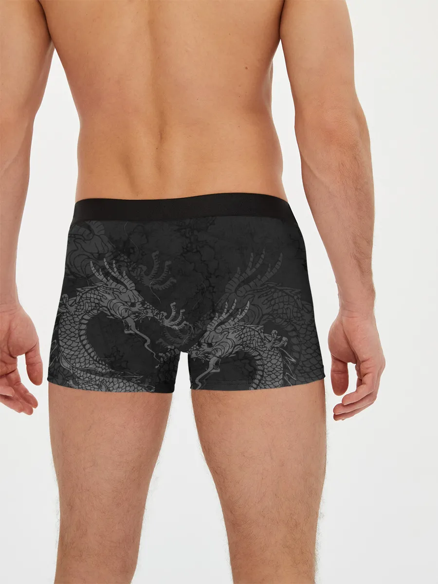 Мужские трусы боксеры / Chinese Dragons