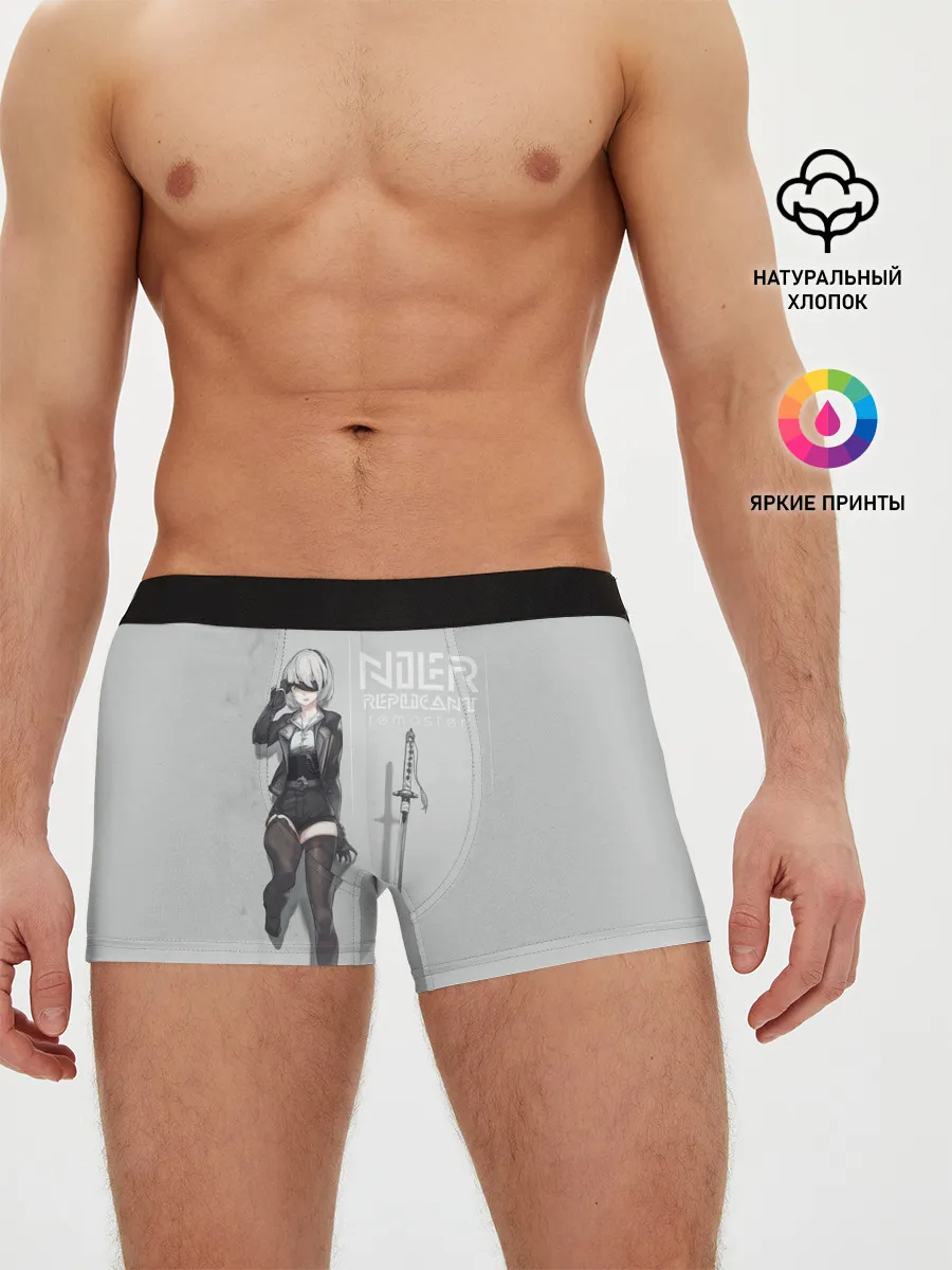 Мужские трусы боксеры / NIER REPLICANT REMASTER