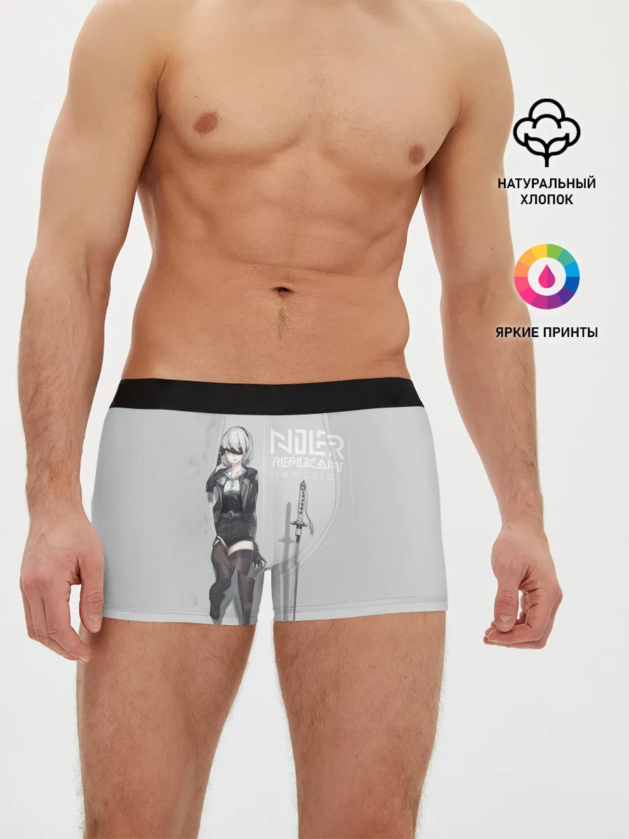 Мужские трусы боксеры / NIER REPLICANT REMASTER