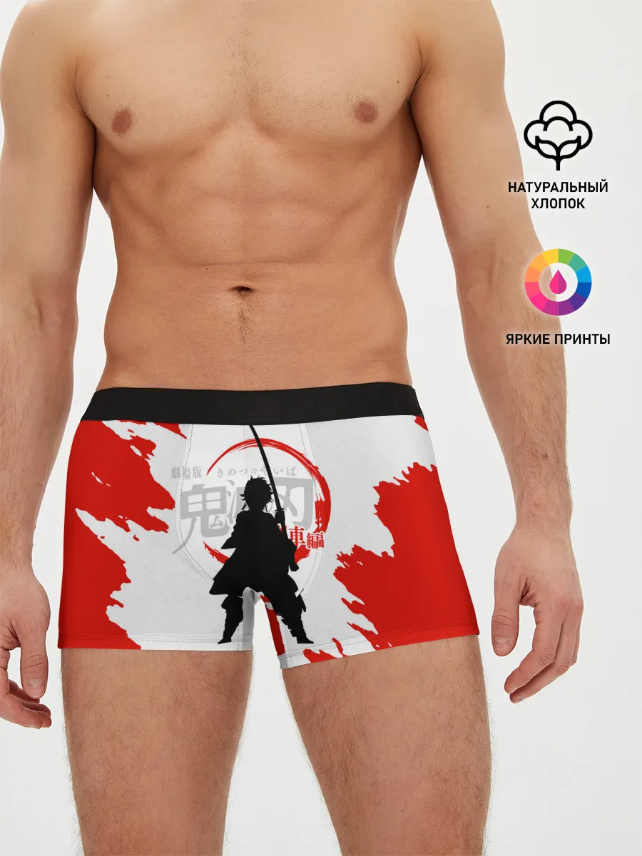 Мужские трусы боксеры / Танджиро Камадо Kimetsu no Yaiba