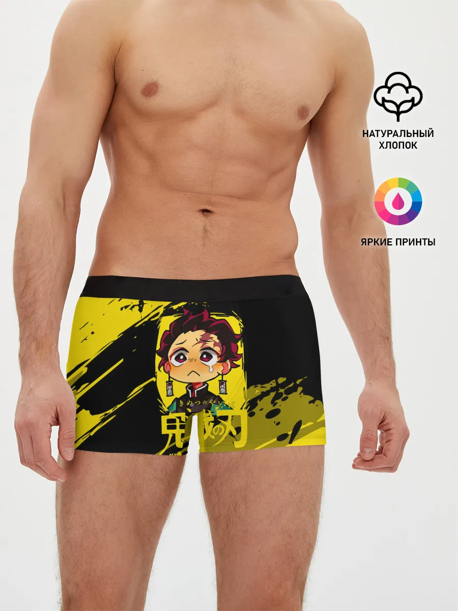 Мужские трусы боксеры / Танджиро Камадо Kimetsu no Yaiba