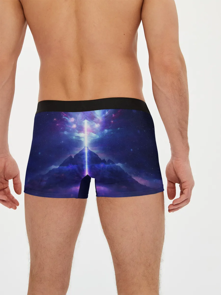 Мужские трусы боксеры / Яркий взрыв в космосе