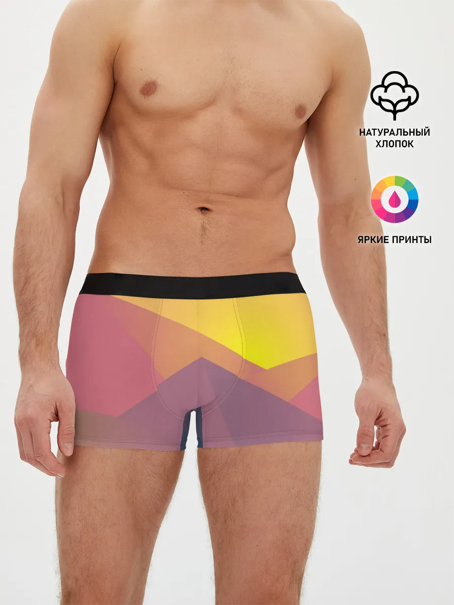 Мужские трусы боксеры / Векторный Египет