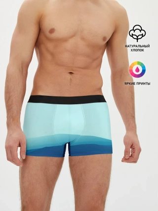 Мужские трусы боксеры / Море