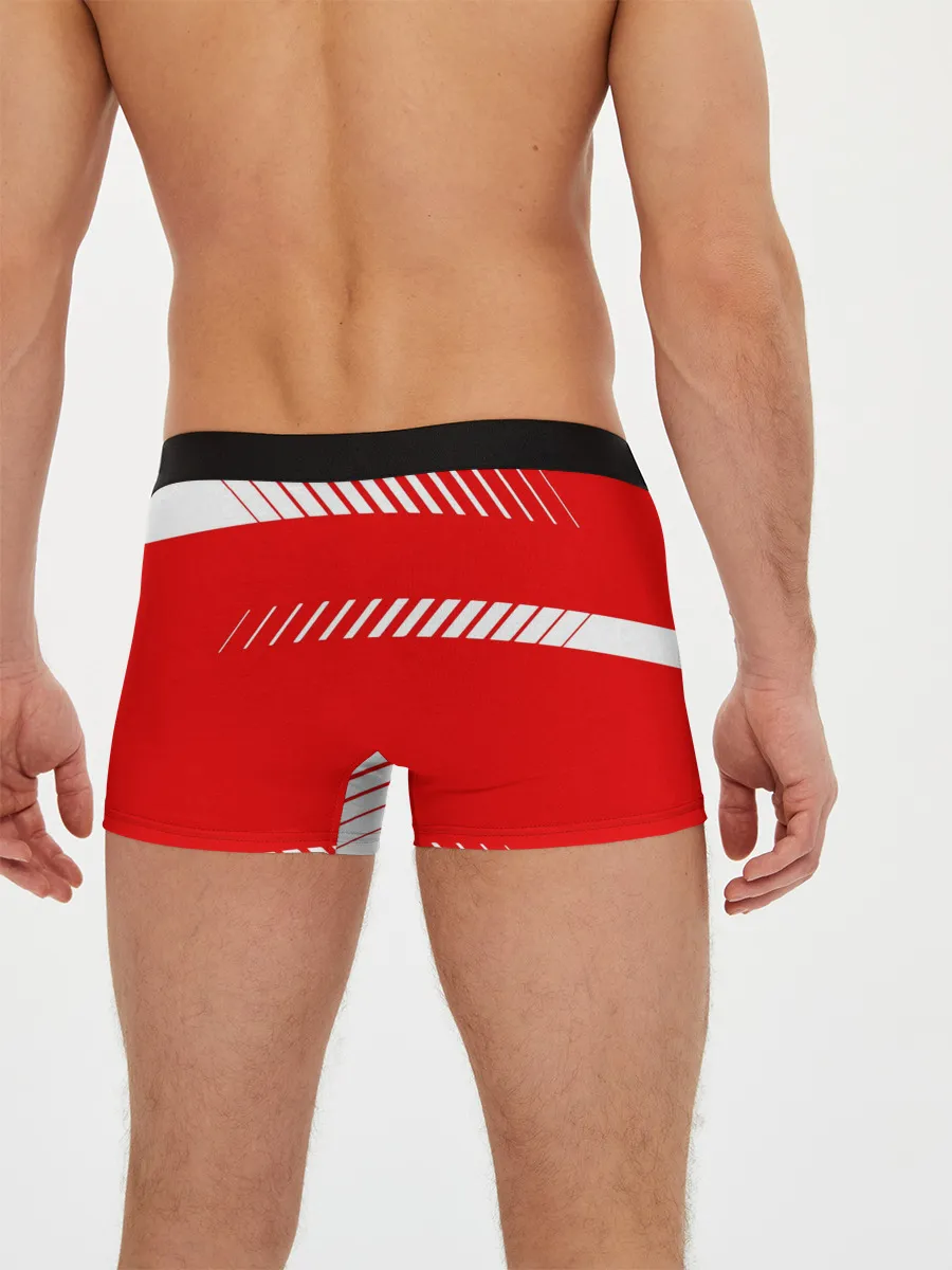 Мужские трусы боксеры / PORSCHE / ПОРШЕ / RED STYLE