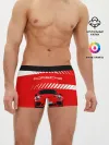 Мужские трусы боксеры / PORSCHE / ПОРШЕ / RED STYLE