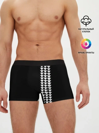 Мужские трусы боксеры / Джейсон Момоа тату узор