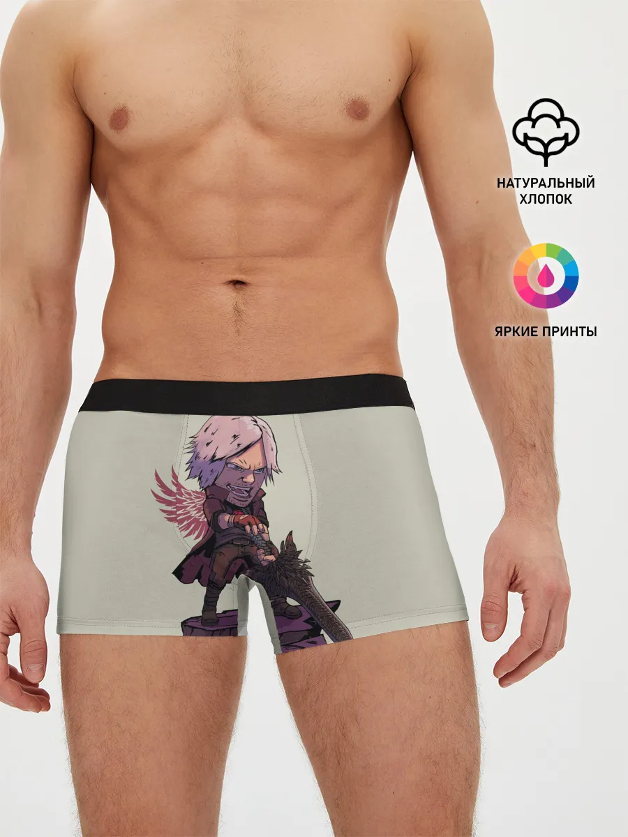 Мужские трусы боксеры / Dante Big head