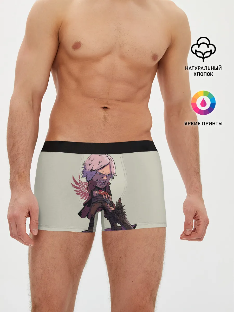 Мужские трусы боксеры / Dante Big head