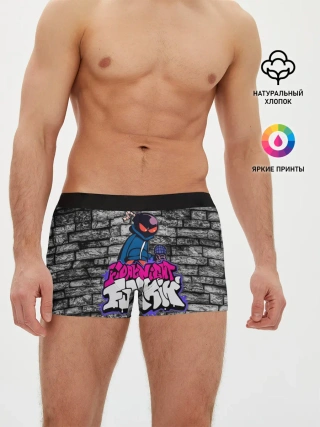 Мужские трусы боксеры / Friday Night Funkin Bomb man B