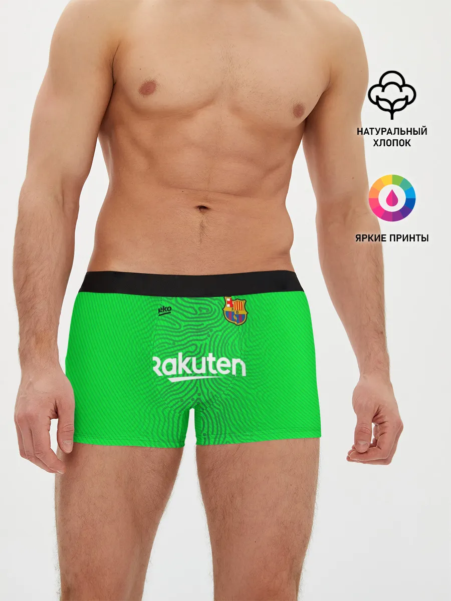 Мужские трусы боксеры / FC Barcelona | Goalkeeper 2021/22