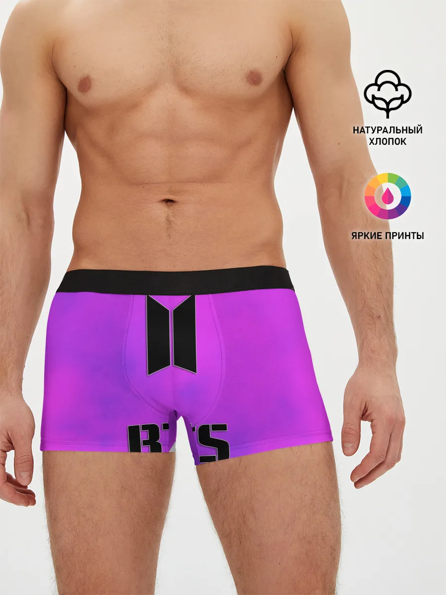 Мужские трусы боксеры / BTS ЮЖНОКОРЕЙСКИЙ БОЙБЕНД