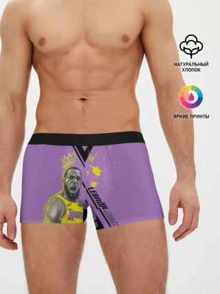 Мужские трусы боксеры / леброн джеймс